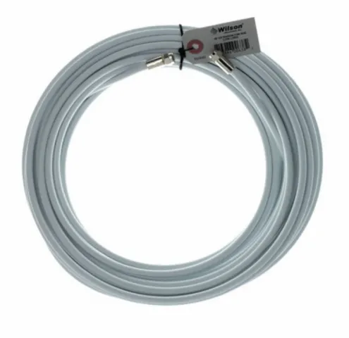 50' White RG6 Low Loss Cable (F/Male Connectors) - 950650